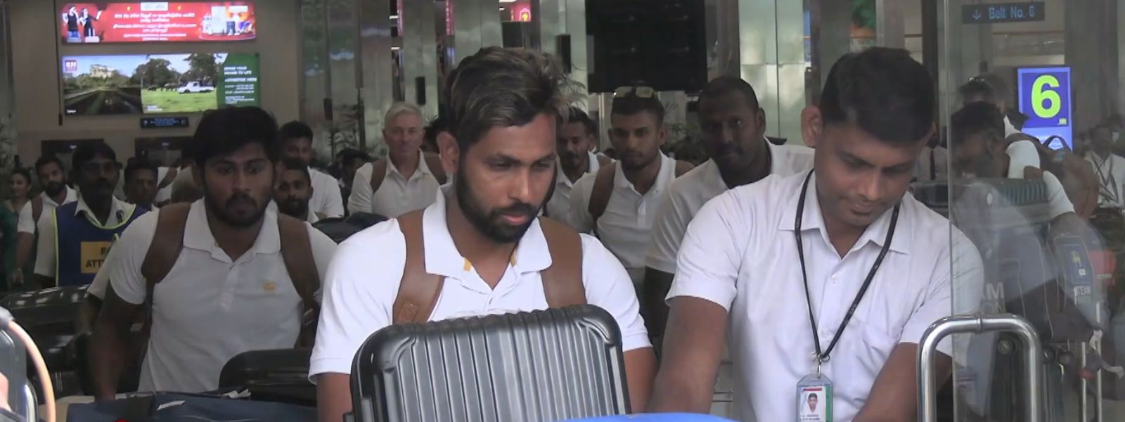 Sri Lankan cricket team returns after T20 WC exit
